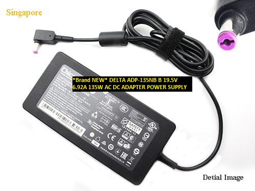 *Brand NEW*135W 19.5V 6.92A DELTA ADP-135NB B AC DC ADAPTER POWER SUPPLY